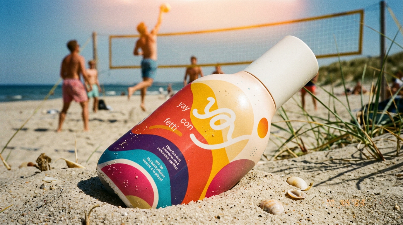 150ml Mineralsk Solcreme SPF 50. Parfumefri.